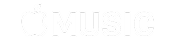 apple music logo - white